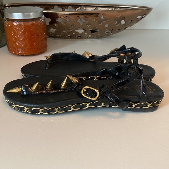 Jeffrey Campbell Studded Black Sandal - Picture 6 of 9